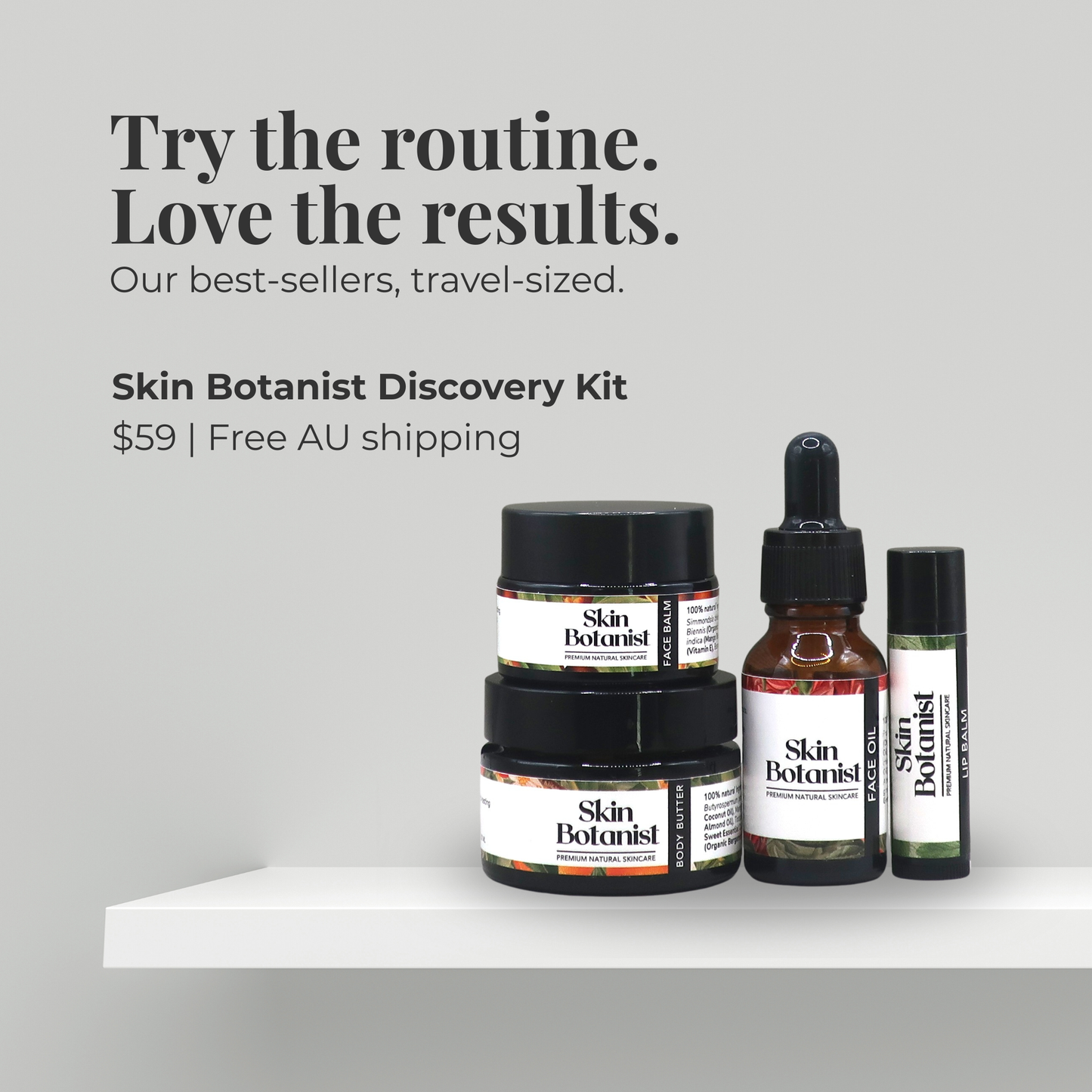Skin Botanist Discovery Kit (FREE SHIPPING!)