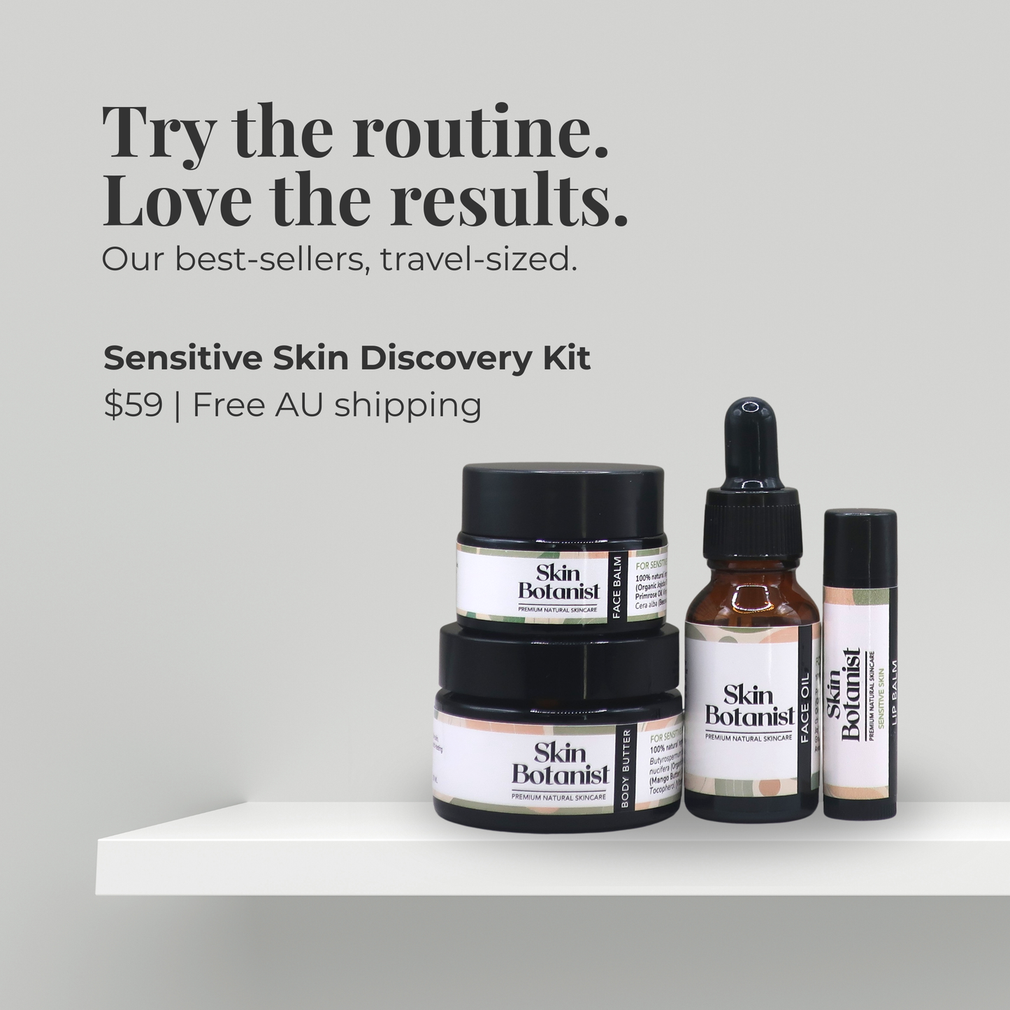 Sensitive Skin Discovery Kit (FREE SHIPPING!)