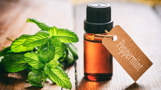 DIY peppermint oil face mist for summer