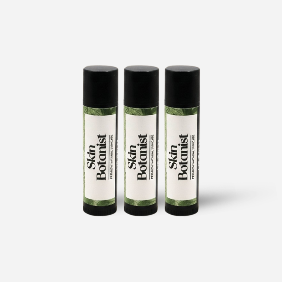 Botanical Lip Balm three pack Christmas gift