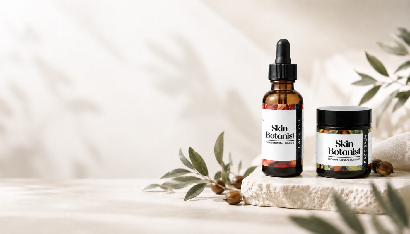 Skin Botanist botanical face oil and balm for dry, sensitive skin